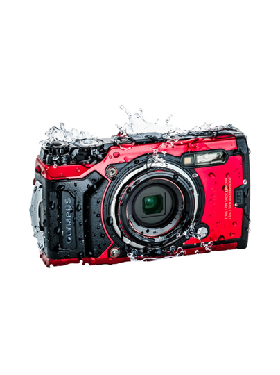 Olympus tg-6 (punainen) digikamera