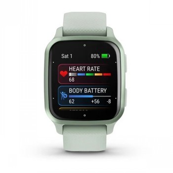 GARMIN VENU SQ 2, COOL MINT / METALLIC MINT