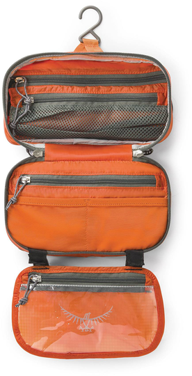 Ultralight Washbag Zip Oranssi
