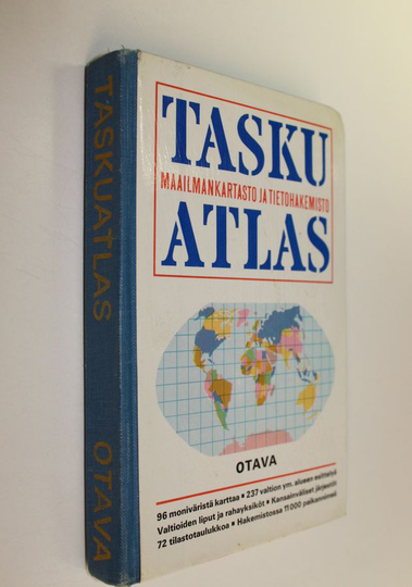 Maailmankartasto : Taskuatlas : Maailmankartasto ja tietohakemisto
