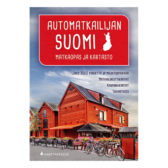 Automatkailijan Suomi Matkaopas ja kartasto