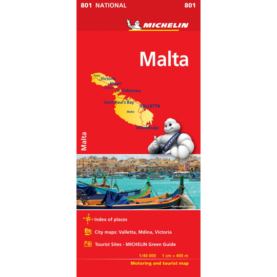 Michelin Malta tiekartta