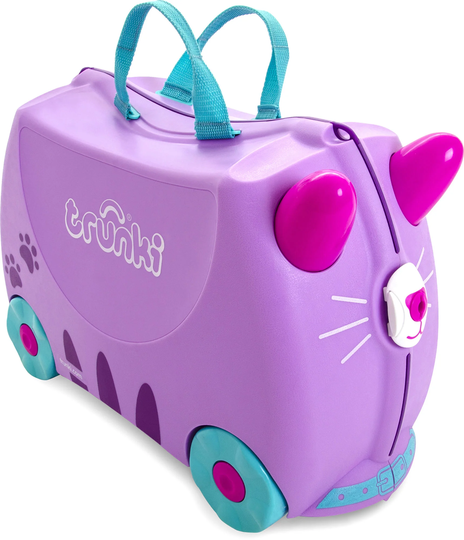 Trunki Cassie the Cat Matkalaukku 18L, Purple