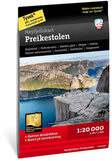 Preikestolen 1:20000