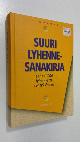 Timo Nurmi : Suuri lyhennesanakirja