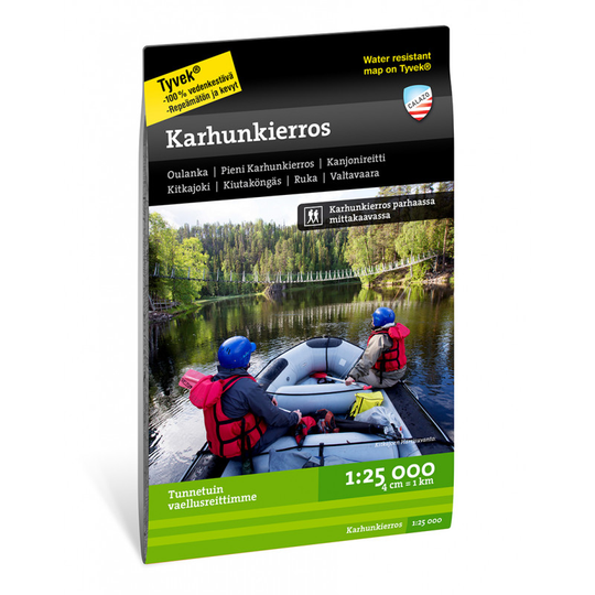 Calazo Karhunkierros 1:25.000 retkeilykartta
