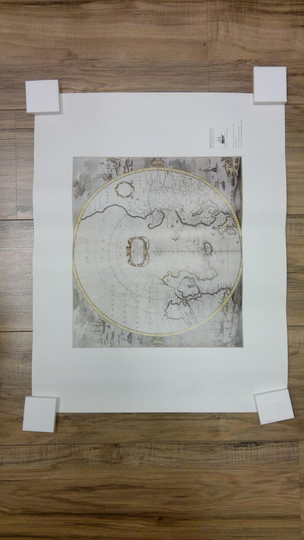 Hendrick Hondius : Poli Arctici 1630, amsterdam, Atlas sive cosmographicae - JNY