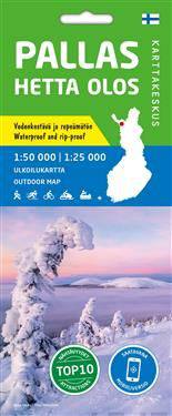 Pallas Hetta Olos Ulkoilukartta