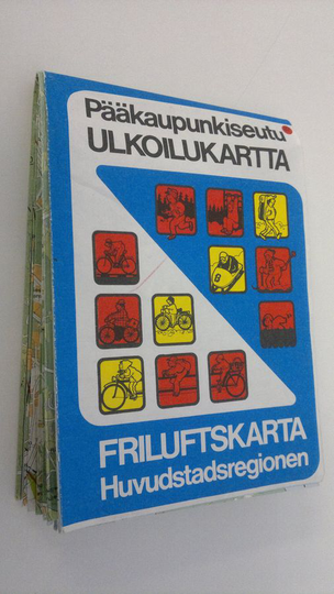 Pääkaupunkiseutu - ulkoilukartta : Friluftskarta - Huvuddstadsregionen