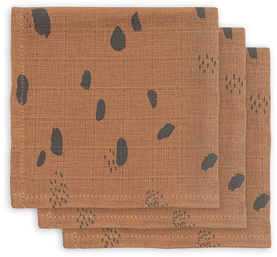 Jollein Pesulaput Spot 3-pack, Caramel