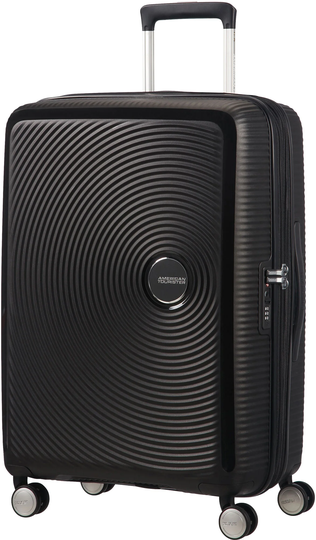 American Tourister Soundbox Spinner Matkalaukku 71.5L, Bass Black