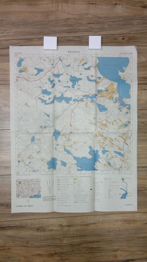 K Mäkelä (kartoitus) : Räyskälä 1:20000 n:o 2042 03