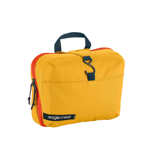 Eagle Creek Pack-It Reveal Hanging Toiletry Kit, toilettilaukku keltainen