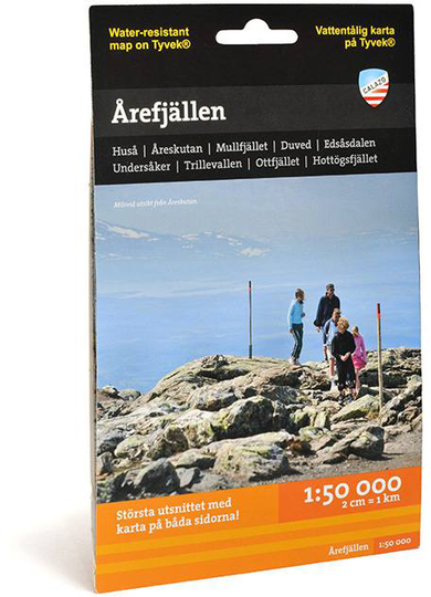 Årefjällen Fjällkarta Tyvek