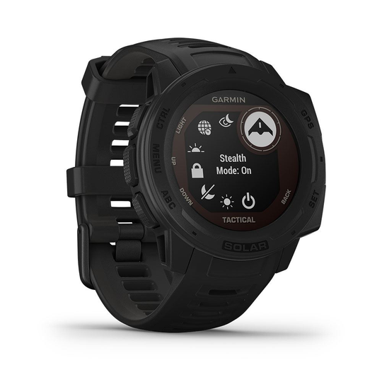 Garmin Instinct® Solar Tactical Edition, Kellot
