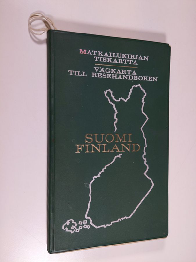 Erik Sundqvist : Matkailukirjan tiekartta Suomi = Vägkarta till resehandbok Finland