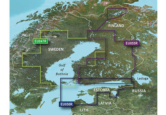 Garmin Suomalaiset järvet microSD™/SD ™-kortti: HXEU055R, Kartat & Ohjelmistot