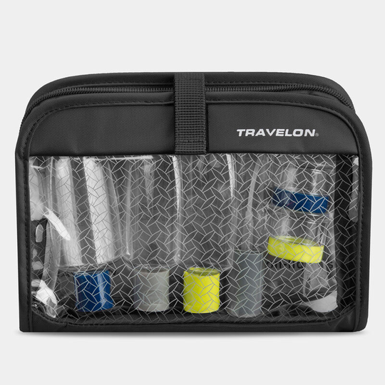 Travelon Wet/Dry 1 Quart Bag toilettilaukku pulloilla