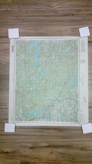 Kostamus / Kostamuksha 1:200000 (venäjänkielinen)