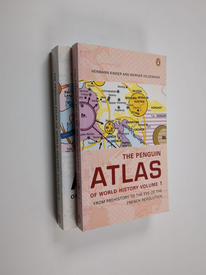 Hermann Kinder : The Penguin atlas of world history vol. 1-2