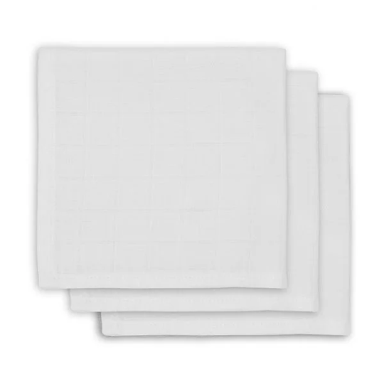Jollein Pesulaput 3-pack, White
