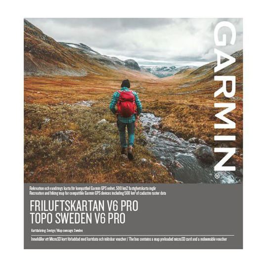 GARMIN TOPO SWEDEN V6 PRO. KOKO RUOTSI