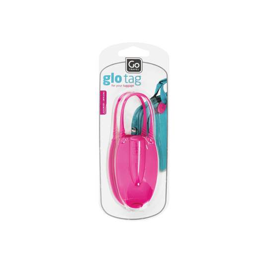Go Travel Glo Luggage ID tunnistemerkki, pinkki