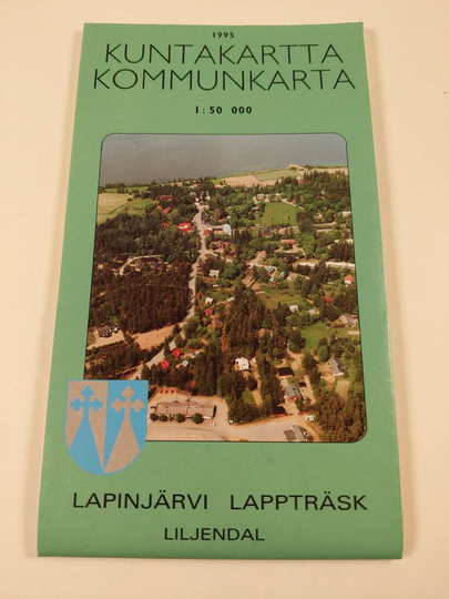 Lapinjärvi = Lappträsk : 1995 kuntakartta = Kommunkarta 1:50000