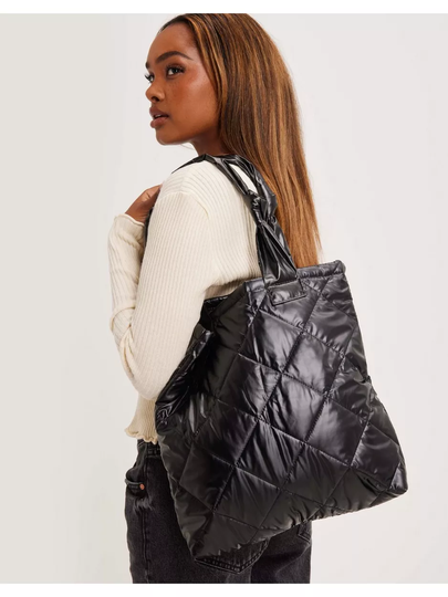Noisy May Nmliva Puffer Bag Black