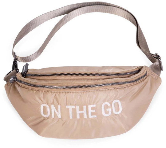 Childhome On The Go Vyölaukku Puffered, Beige