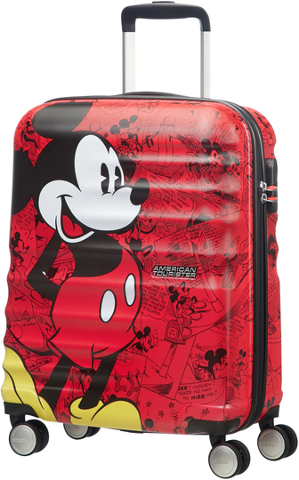 American Tourister Matkalaukku Mikki Hiiri, Punainen