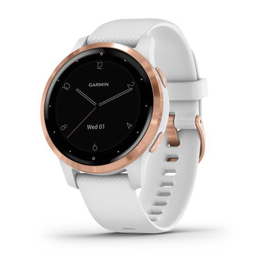 GARMIN VIVOACTIVE 4S, WHITE/ROSE GOLD