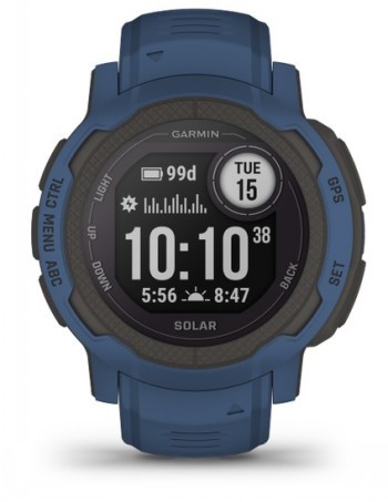 GARMIN INSTINCT 2 SOLAR TIDAL BLUE