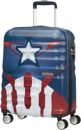 American Tourister Marvel Avengers Matkalaukku, Sininen/Punainen