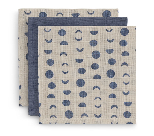 Jollein Pesulaput 3-pack, Moonlight