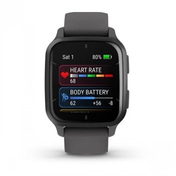 GARMIN VENU SQ 2, SHADOW GRAY/ SLATE