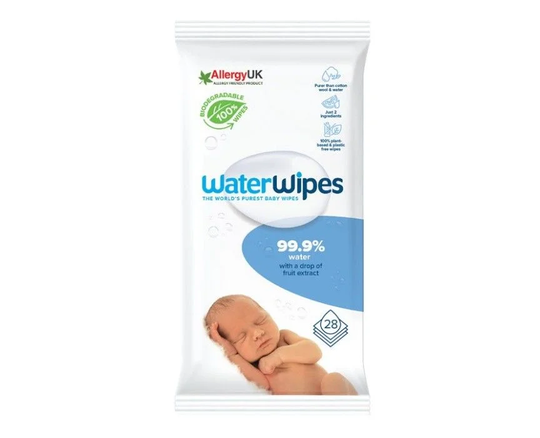Water Wipes Biohajoavat Kosteuspyyhkeet 28 Kpl