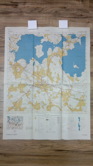 K Mäkelä (kartoitus) : Iitti 1:20000 n:o 3113 02