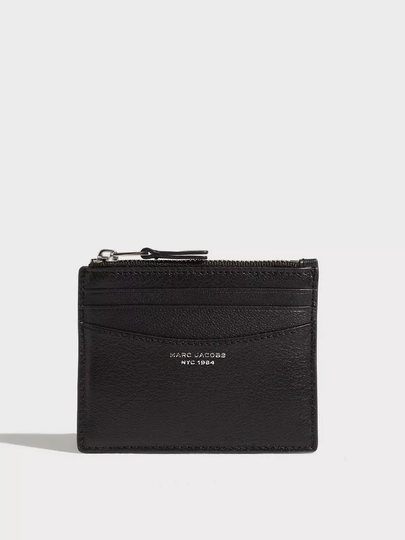 Marc Jacobs - Black - The Zip Card Case