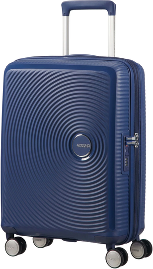 American Tourister Soundbox Spinner Matkalaukku 35.5L, Midnight Navy