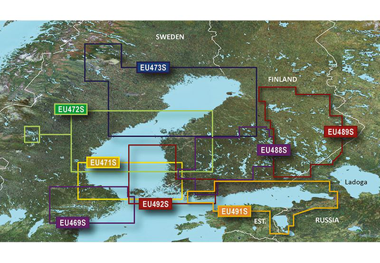 Garmin Kristinestad to Hanko Garmin microSD™/SD™ card: VEU492S, Kartat & Ohjelmistot