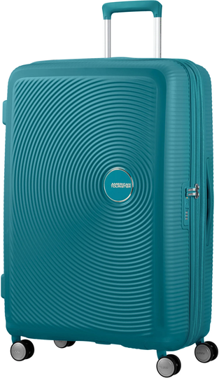 American Tourister Soundbox Spinner Matkalaukku 97L, Jade Green