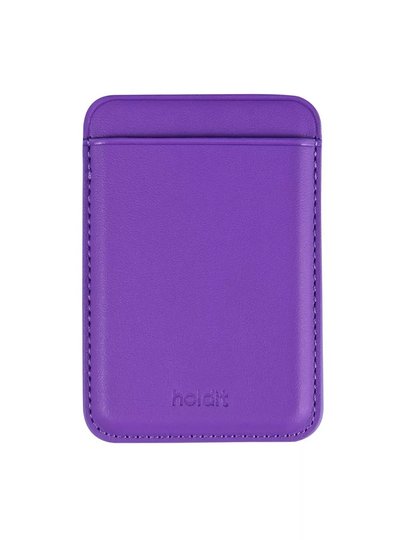 Holdit - Bright Purple - Card Holder Magnet
