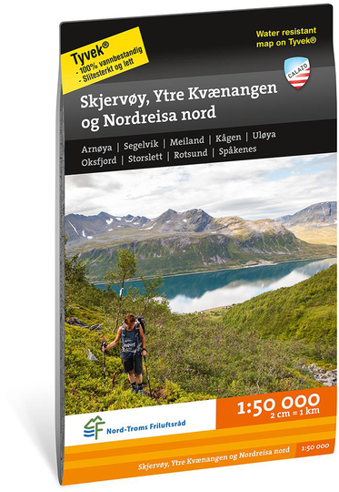 Skerjvøy, Ytre Kvaernangen og Nordreisa nord Tyvek