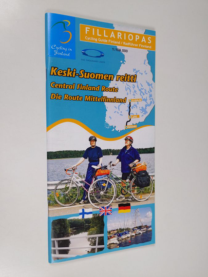 Fillariopas = Cycling guide Finland = Radfuhrer Finnland Keski-Suomen reitti = Central Finland route = Die Route Mittelfinnland