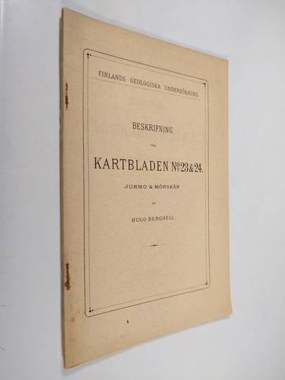Hugo Berghell : Beskrifning till kartbladen no 23 & 24 (Jurmo & Mörskär)