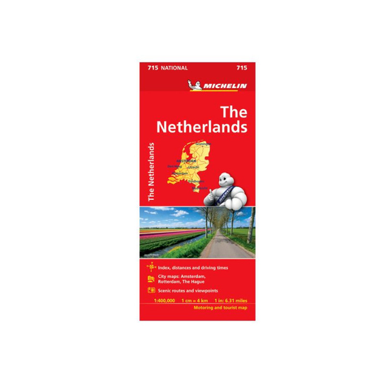 Michelin Alankomaat kartta