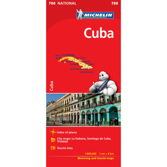 Michelin Kuuba tiekartta