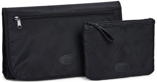 Petite Chérie Luxe Skötunderlägg & Necessär, Black