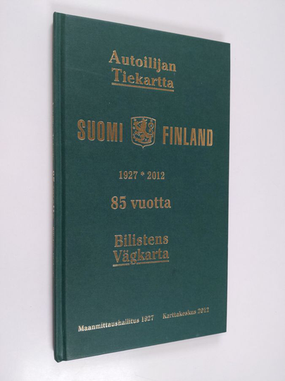 Autoilijan tiekartta Suomi : 85 vuotta, 1927- 2012 = Bilistens vägkarta Finland